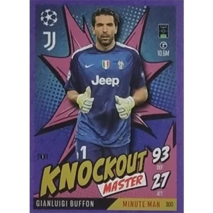 Topps Champions League EXTRA Match Attax 2024-2025 / 300 GIANLUIGI BUFFON / LILA PARALLEL