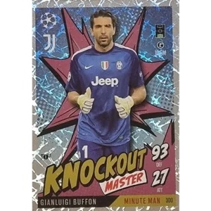 Topps Champions League EXTRA Match Attax 2024-2025 / 300 GIANLUIGI BUFFON / KNOCKOUT MASTER