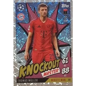 Topps Champions League EXTRA Match Attax 2024-2025 / 301 THOMAS MÜLLER / KNOCKOUT MASTER