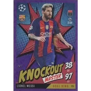Topps Champions League EXTRA Match Attax 2024-2025 / 305 LIONEL MESSI / LILA PARALLEL