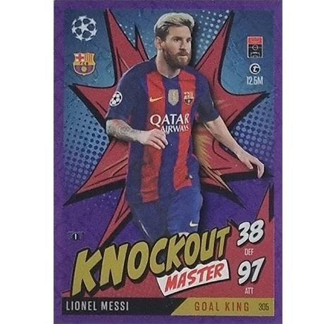 Topps Champions League EXTRA Match Attax 2024-2025 / 305 LIONEL MESSI / LILA PARALLEL