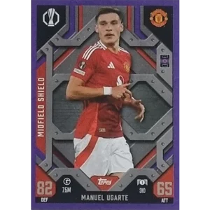Topps Champions League EXTRA Match Attax 2024-2025 / 310 MANUEL UGARTE / LILA PARALLEL