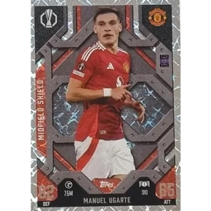 Topps Champions League EXTRA Match Attax 2024-2025 / 310 MANUEL UGARTE / MIDFIELD SHIELD
