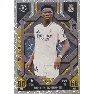 Topps Champions League EXTRA Match Attax 2024-2025 / 312 AURELIEN TCHOUAMENII / MIDFIELD SHIELD