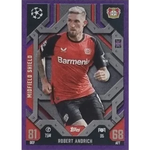 Topps Champions League EXTRA Match Attax 2024-2025 / 315 ROBERT ANDRICH / LILA PARALLEL