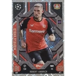 Topps Champions League EXTRA Match Attax 2024-2025 / 315 ROBERT ANDRICH / MIDFIELD SHIELD