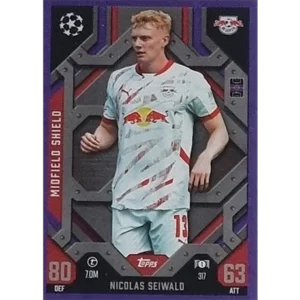 Topps Champions League EXTRA Match Attax 2024-2025 / 317 NICOLAS SEIWALD / LILA PARALLEL