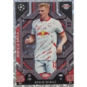 Topps Champions League EXTRA Match Attax 2024-2025 / 317 NICOLAS SEIWALD / MIDFIELD SHIELD