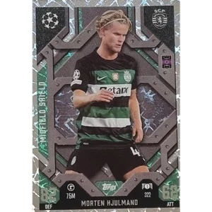 Topps Champions League EXTRA Match Attax 2024-2025 / 322 MORTEN HJULMAND / MIDFIELD SHIELD