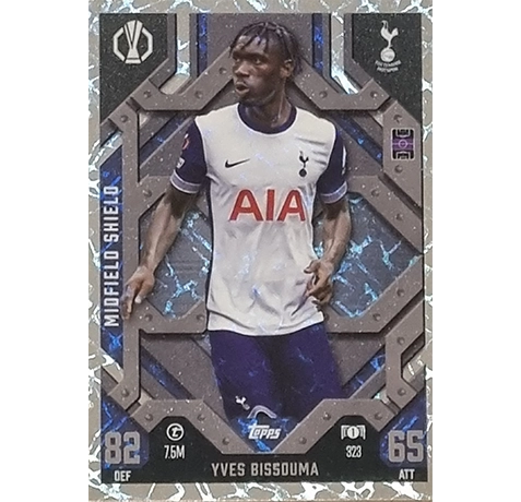 Topps Champions League EXTRA Match Attax 2024-2025 / 323 YVES BISSOUMA / MIDFIELD SHIELD