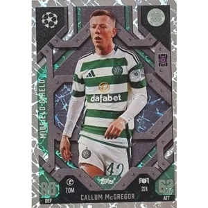 Topps Champions League EXTRA Match Attax 2024-2025 / 324 CALLUM McGREGOR / MIDFIELD SHIELD