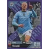 Topps Champions League EXTRA Match Attax 2024-2025 / 325 ERLING HAALAND / LILA PARALLEL