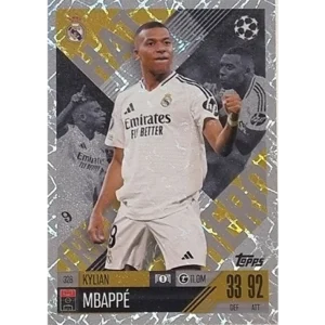 Topps Champions League EXTRA Match Attax 2024-2025 / 328 KYLIAN MBAPPE / HATTRICK HERO