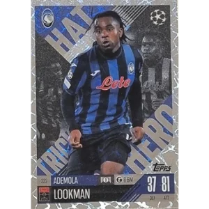 Topps Champions League EXTRA Match Attax 2024-2025 / 332 ADEMOLA LOOKMAN / HATTRICK HERO