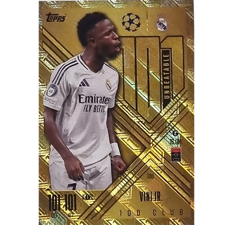 Topps Champions League EXTRA Match Attax 2024-2025 / 338 VINI JR. / CLUB 100