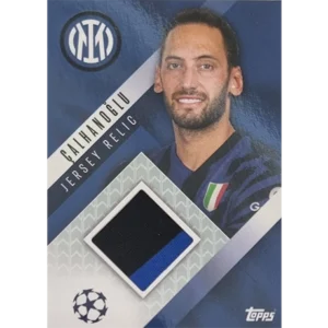 Topps Champions League EXTRA Match Attax 2024-2025 / 34 JR-HC HAKAN CALHANOGLU / JERSEY RELIC