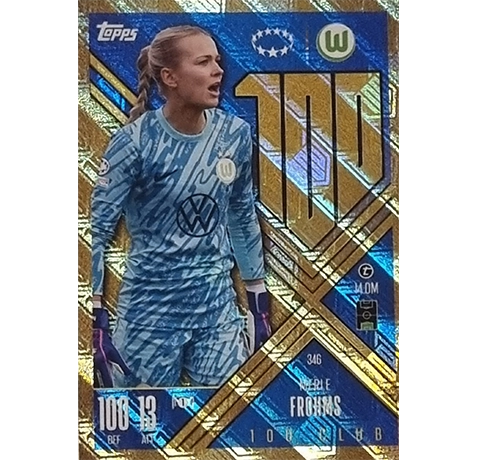 Topps Champions League EXTRA Match Attax 2024-2025 / 346 MERLE FROHMS / CLUB 100