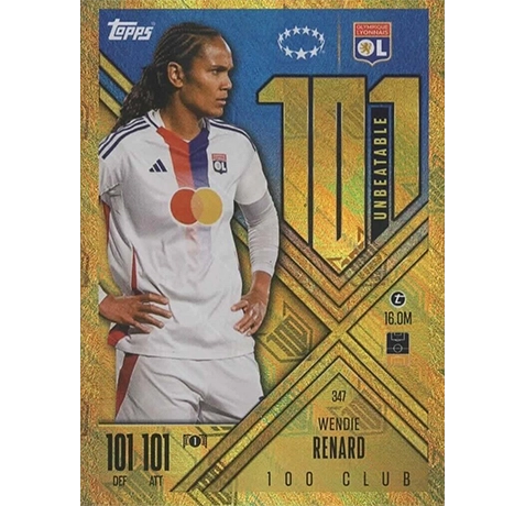 Topps Champions League EXTRA Match Attax 2024-2025 / 347 WENDIE RENARD / CLUB 100