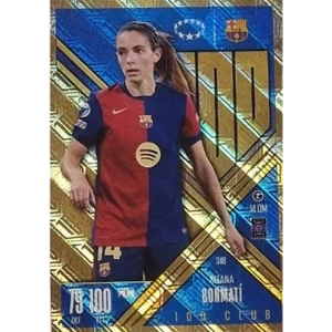 Topps Champions League EXTRA Match Attax 2024-2025 / 348 AITANA BONMATI / CLUB 100