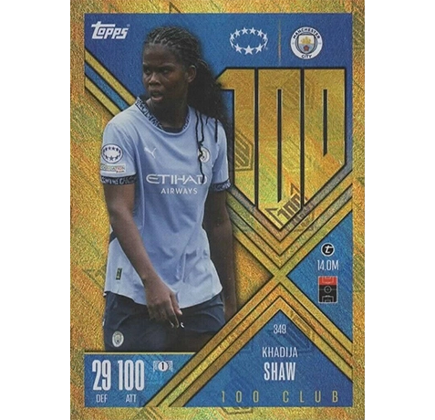 Topps Champions League EXTRA Match Attax 2024-2025 / 349 KHADIJA SHAW / CLUB 100