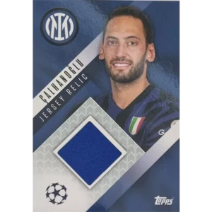 Topps Champions League EXTRA Match Attax 2024-2025 / 35 JR-HC HAKAN CALHANOGLU / JERSEY RELIC