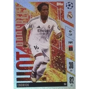 Topps Champions League EXTRA Match Attax 2024-2025 / 351 ENDRICK / HOT PROSPECT