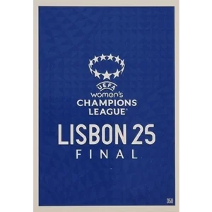 Topps Champions League EXTRA Match Attax 2024-2025 / 358 LISBON 25 FINAL