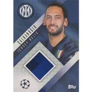 Topps Champions League EXTRA Match Attax 2024-2025 / 36 JR-HC HAKAN CALHANOGLU / JERSEY RELIC