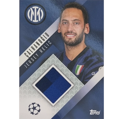 Topps Champions League EXTRA Match Attax 2024-2025 / 36 JR-HC HAKAN CALHANOGLU / JERSEY RELIC