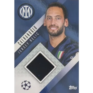 Topps Champions League EXTRA Match Attax 2024-2025 / 37 JR-HC HAKAN CALHANOGLU / JERSEY RELIC