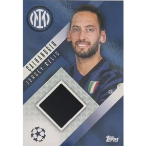 Topps Champions League EXTRA Match Attax 2024-2025 / 38 JR-HC HAKAN CALHANOGLU / JERSEY RELIC