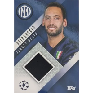 Topps Champions League EXTRA Match Attax 2024-2025 / 39 JR-HC HAKAN CALHANOGLU / JERSEY RELIC