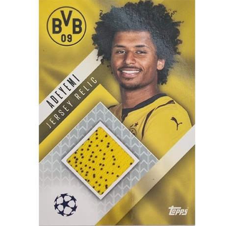 Topps Champions League EXTRA Match Attax 2024-2025 / 04 JR-KA KARIM ADEYEMI / JERSEY RELIC