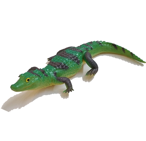 Blue Ocean Planet WOW / Crocodiles Krokodile / FIGUR 04 OSTEOLAEMUS TETRASPIS STUMPFKROKODIL / RARE