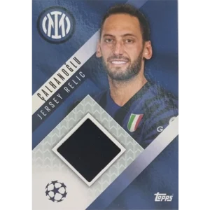 Topps Champions League EXTRA Match Attax 2024-2025 / 41 JR-HC HAKAN CALHANOGLU / JERSEY RELIC