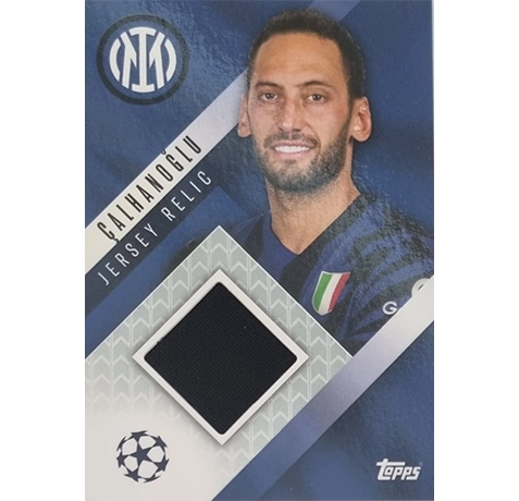 Topps Champions League EXTRA Match Attax 2024-2025 / 41 JR-HC HAKAN CALHANOGLU / JERSEY RELIC