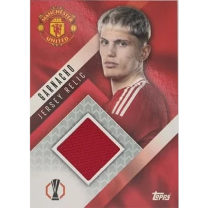 Topps Champions League EXTRA Match Attax 2024-2025 / 42 JR-AG ALEJANDRO GARNACHO / JERSEY RELIC