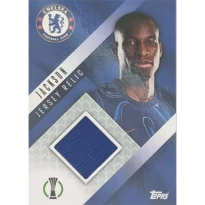 Topps Champions League EXTRA Match Attax 2024-2025 / 44 JR-NJ NICOLAS JACKSON / JERSEY RELIC