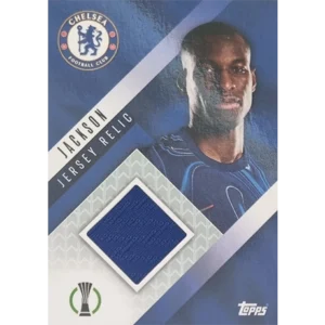 Topps Champions League EXTRA Match Attax 2024-2025 / 46 JR-NJ NICOLAS JACKSON / JERSEY RELIC