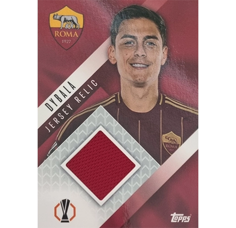 Topps Champions League EXTRA Match Attax 2024-2025 / 06 JR-PD PAULO DYBALA / JERSEY RELIC