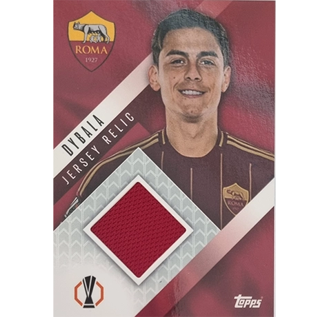 Topps Champions League EXTRA Match Attax 2024-2025 / 07 JR-PD PAULO DYBALA / JERSEY RELIC