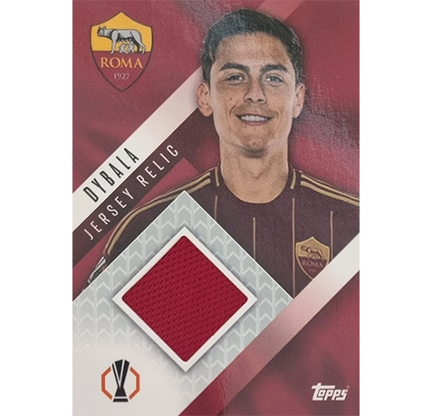 Topps Champions League EXTRA Match Attax 2024-2025 / 08 JR-PD PAULO DYBALA / JERSEY RELIC