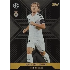 Topps Champions League EXTRA Match Attax 2024-2025 / BLA 1 LUKA MODRIC / BLACK EDGE EDITION