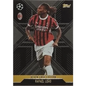 Topps Champions League EXTRA Match Attax 2024-2025 / BLA 5 RAFAEL LEAO / BLACK EDGE EDITION