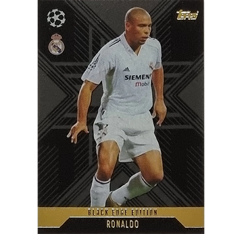 Topps Champions League EXTRA Match Attax 2024-2025 / BLA 6 RONALDO / BLACK EDGE EDITION