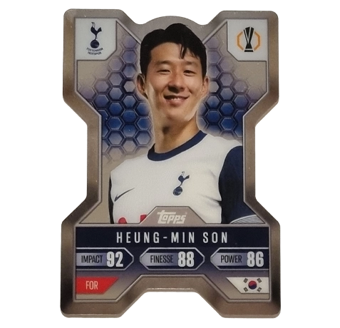 Topps Champions League EXTRA Match Attax 2024-2025 / CX 1 HEUNG-MIN SON / CHROME X