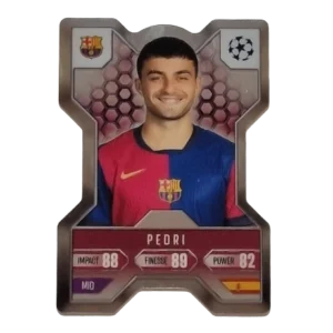 Topps Champions League EXTRA Match Attax 2024-2025 / CX 3 PEDRI / CHROME X