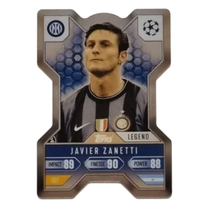 Topps Champions League EXTRA Match Attax 2024-2025 / CX 8 JAVIER ZANETTI / CHROME X