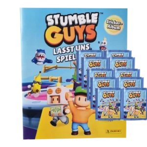 Panini Stumble Guys Sticker / Stickeralbum inkl 10x Stickertüten