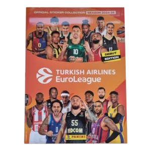 Panini Turkish Airlines EuroLeague Sticker 2024-25 / Sammelalbum